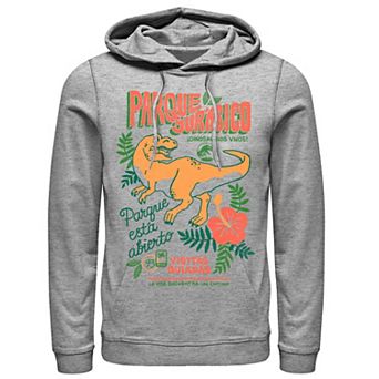 Men's Jurassic Park Spanish Opening Day Poster Hoodie