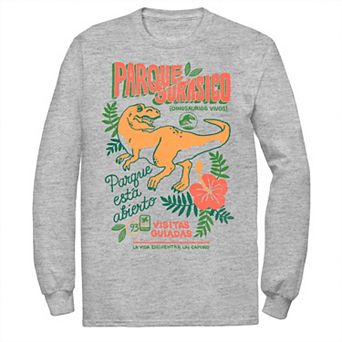 Men's Jurassic Park Spanish Opening Day Poster Tee