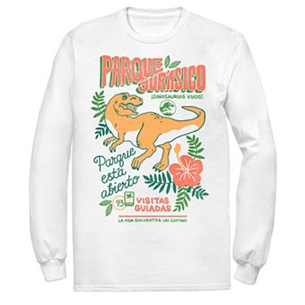 Men's Jurassic Park Spanish Opening Day Poster Tee