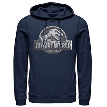 Men's Jurassic World Two Return Stone Logo Hoodie