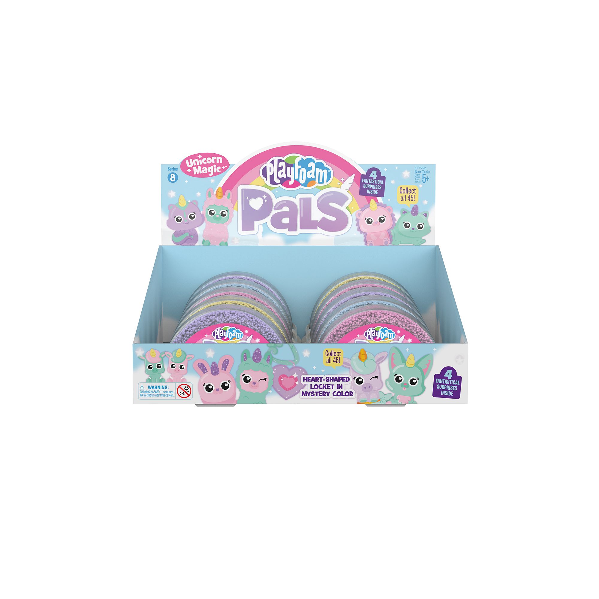 Educational Insights Playfoam Pals Unicorn Magic 10-Pack, Multi