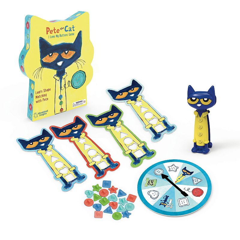 61543507 Educational Insights Pete the Cat I Love My Button sku 61543507