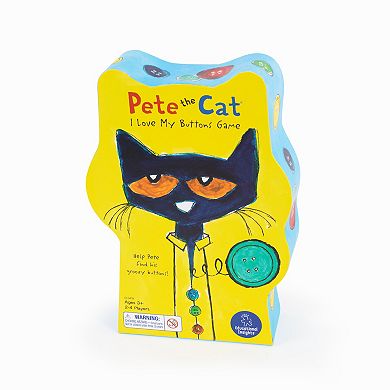 Educational Insights Pete the Cat I Love My Buttons Game
