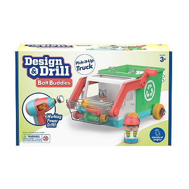 Educational Insights Design & Drill Bolt Buddies Pick-it-Up Truck
