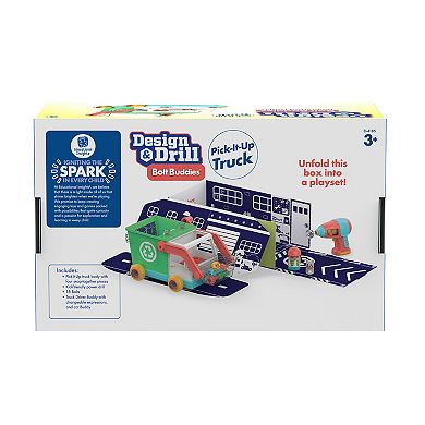 Educational Insights Design & Drill Bolt Buddies Pick-it-Up Truck