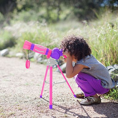 Educational Insights GeoSafari Jr. My First Telescope - Pink