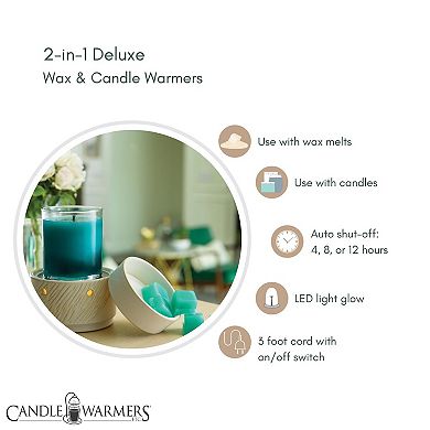Candle Warmers Etc. Aspen Deluxe Wax Melt Warmer
