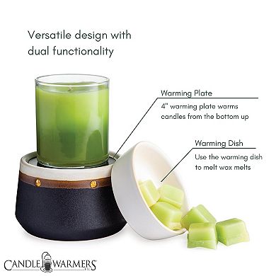 Candle Warmers Etc. Deluxe Ceramic Wax Melt Warmer