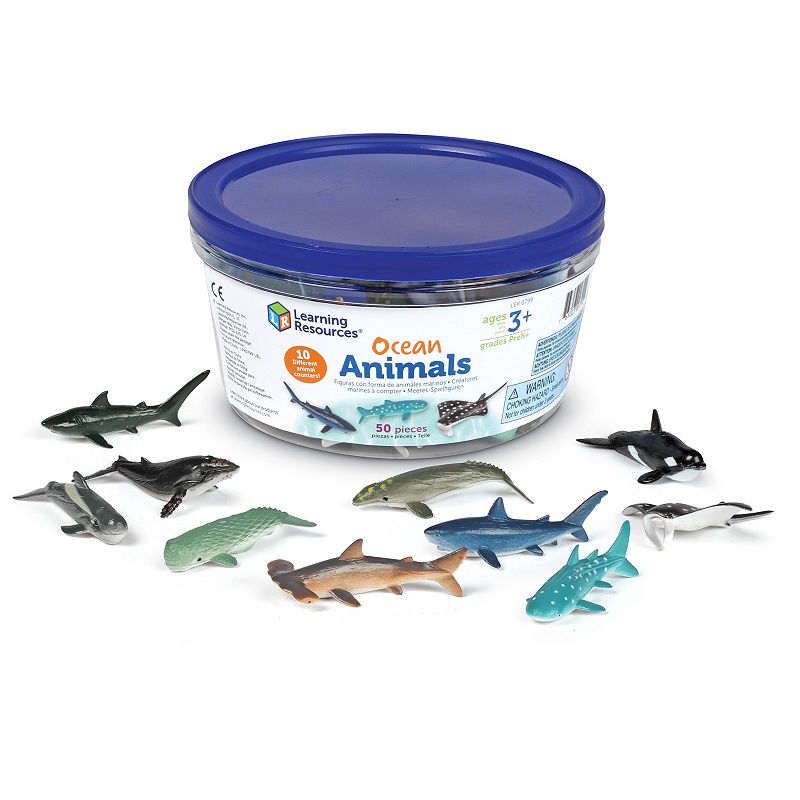 Learning Resources Ocean Creatures, Multicolor