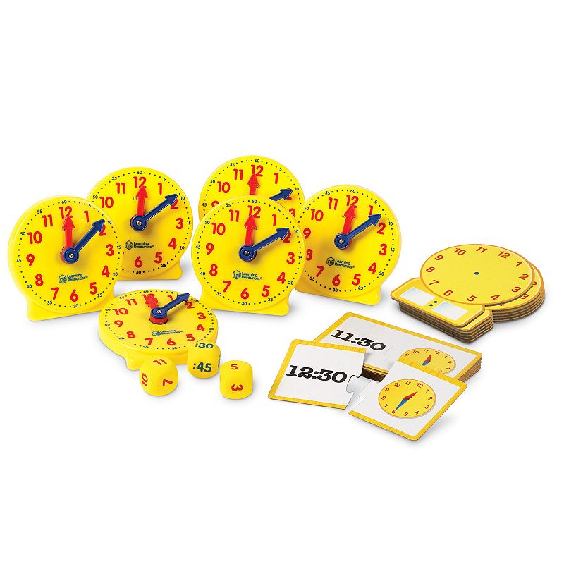 Learning Resources About Time! Small Group Activity Set, Multi