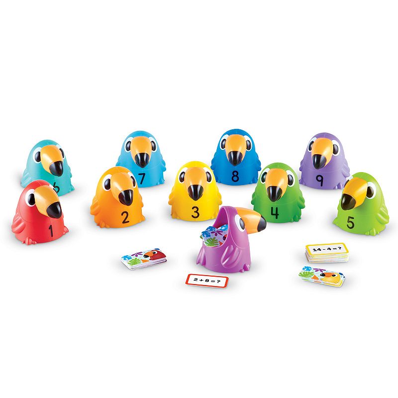 61543521 Learning Resources Toucans to 10, Multicolor sku 61543521