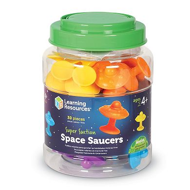 Learning Resources Super Suction Space Saucers