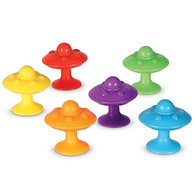 Learning Resources Super Suction Space Saucers