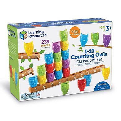 Learning Resources 1-10 Counting Owls Classroom Set