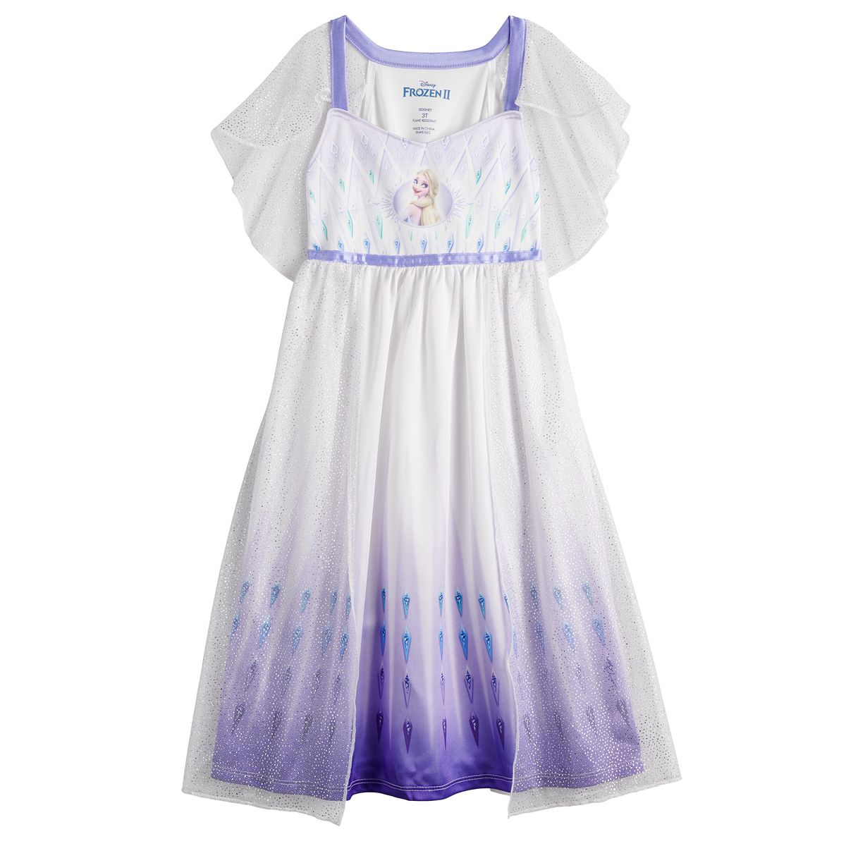 Disney s Frozen 2 Toddler Girl Elsa Epilogue Fantasy Nightgown