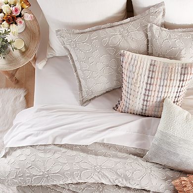 Peri Clipped Floral Comforter Set