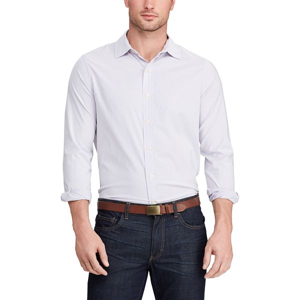 Men's Chaps Classic-Fit Performance Button-Down Shirt