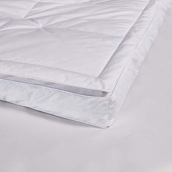Kathy Ireland 3" Featherbed with White Down PillowTop