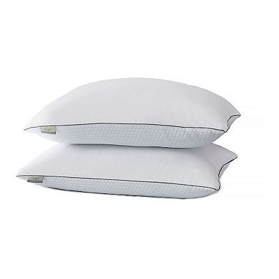 Kathy Ireland 2 pack White Goose Feather Pillows