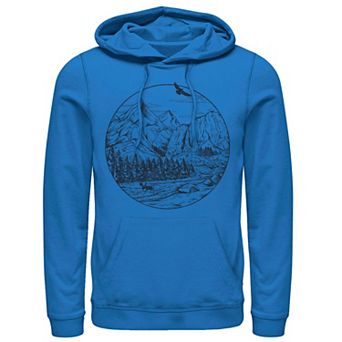 Men's Fifth Sun Mountain Falls Sketch Hoodie