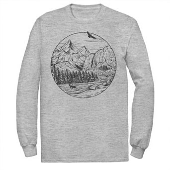 Men's Fifth Sun Mountain Falls Sketch Tee
