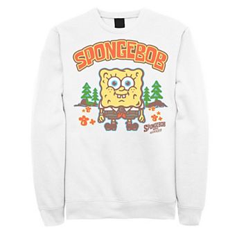 Men's Spongebob Movie Bubble Art Style Sweatshirt
