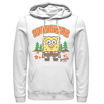 Men's Spongebob Movie Bubble Art Style Hoodie
