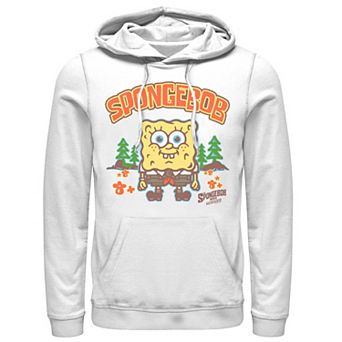 Men's Spongebob Movie Bubble Art Style Hoodie