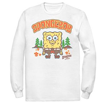 Men's Spongebob Movie Bubble Art Style Tee