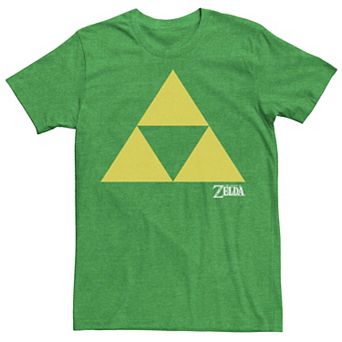 Men's Nintendo Legend of Zelda Classic Iconic Triforce Tee