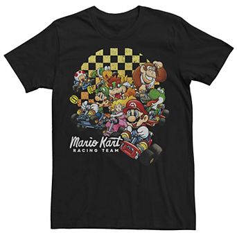 Men's Mario Kart Racing Team Retro Group Tee