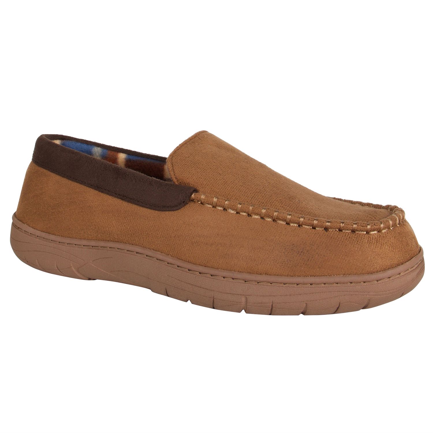 memory foam moccasin slippers