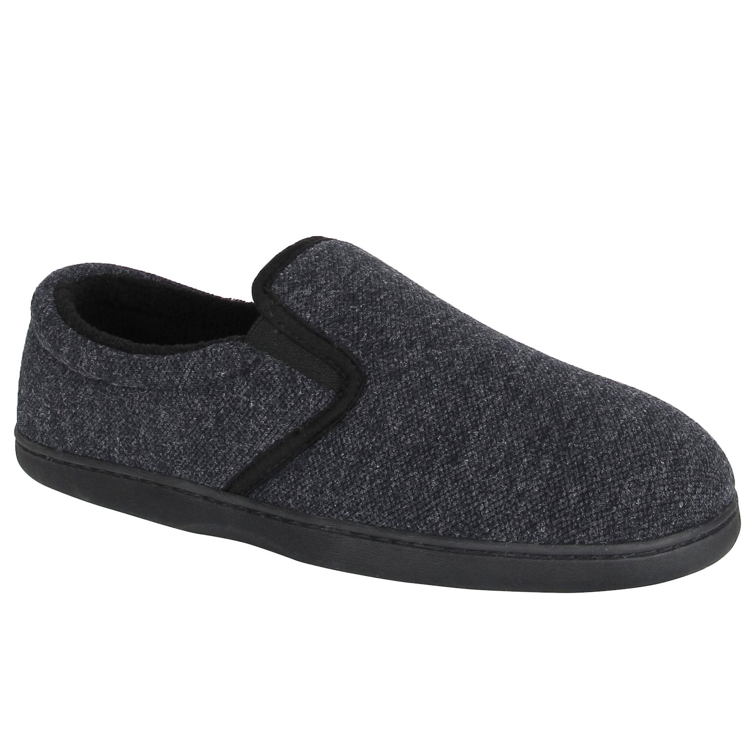 mens pull on slippers