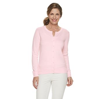 Women's Croft & Barrow® Essential Button-Front Cardigan