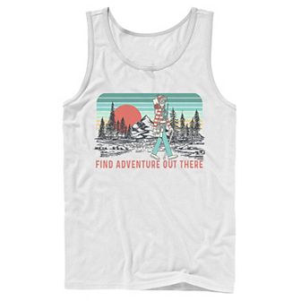 Men's Where's Waldo Find Adventure Out There Tank Top