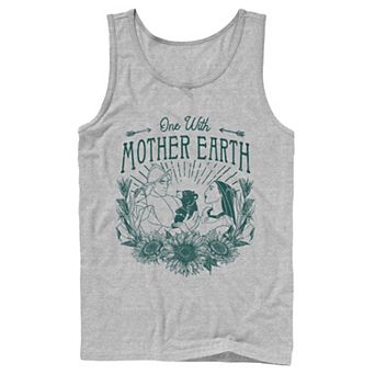 Men's Disney Pocahontas One With Mother Earth Tank Top