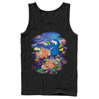 Disney / Pixar's Finding Dory Nemo Men's Rainbow Reef Tank Top