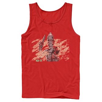 Men's Star Wars The Mandalorian IG-11 Dusty Droid Tank Top