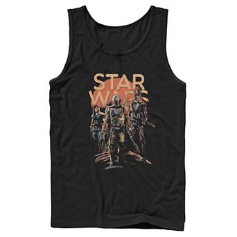 Men's Star Wars The Mandalorian Character Entourage Tank Top