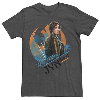 Men's Star Wars Jyn Rebel Leader Portrait Tee