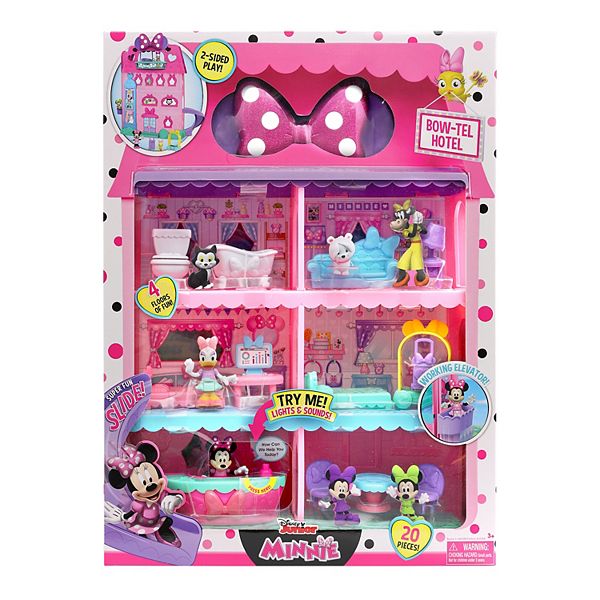 Disney Junior Minnie Mouse Ultimate Mansion 22inch Playset With Bonus