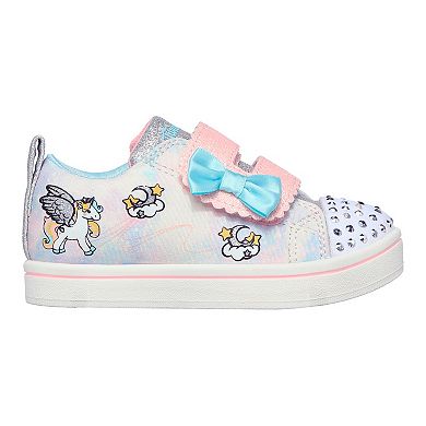 Skechers® Twinkle Toes Sparkle Rayz Unicorn Moondust Toddler Girls' Light-Up Shoes