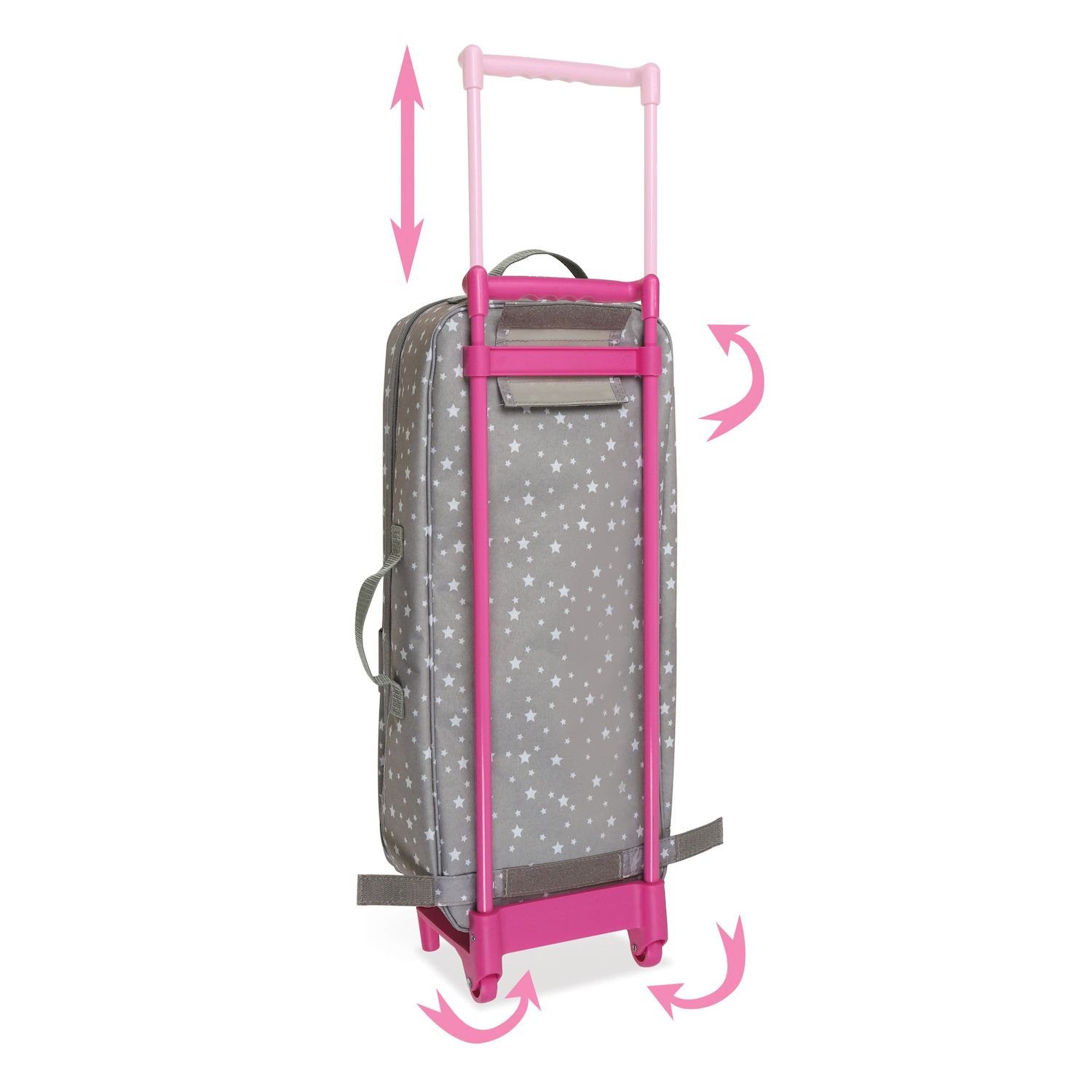 Аксессуары для кукол Badger Basket Travel and Tour Trolley Carrier with Bed for 18-inch Dolls — фото 3