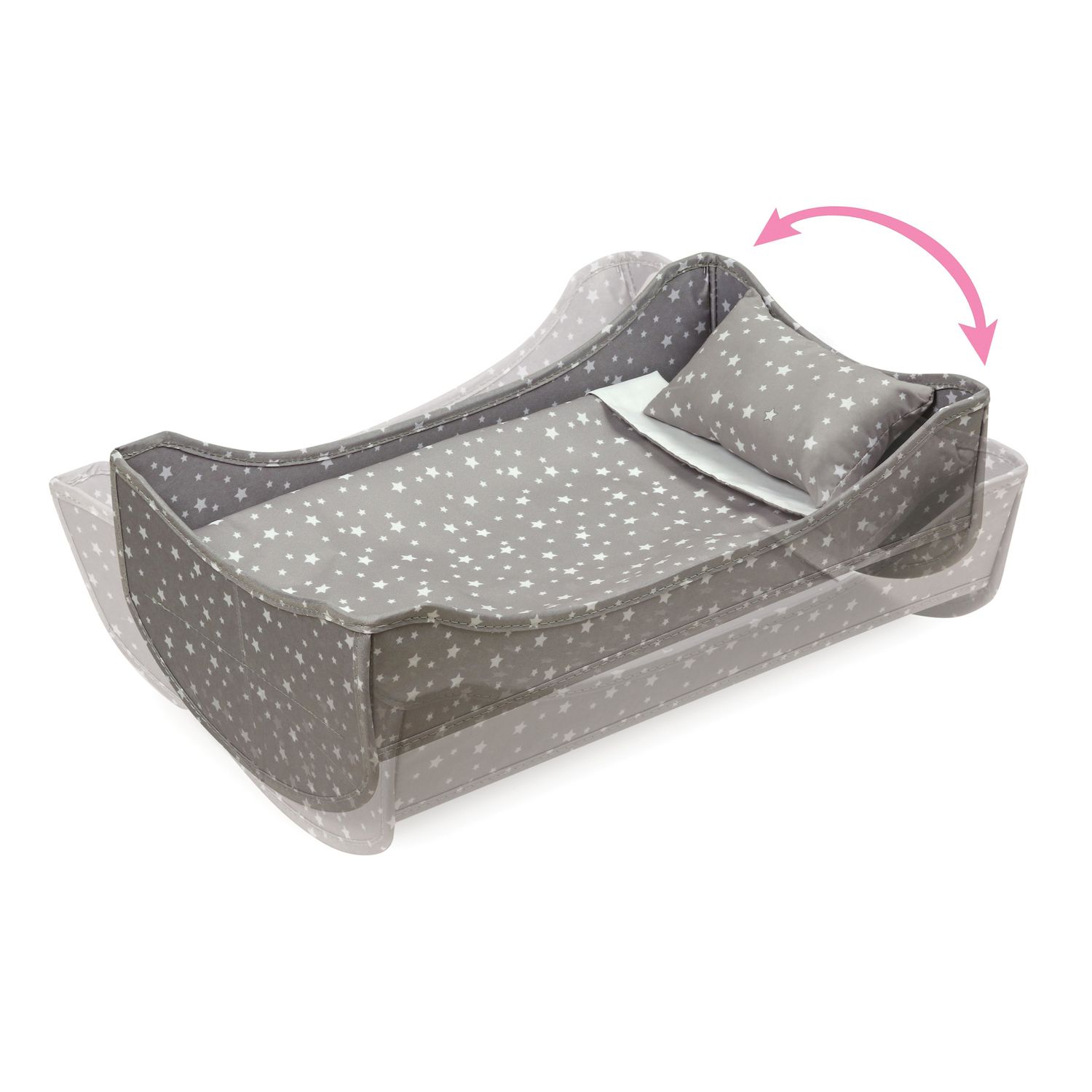 Аксессуары для кукол Badger Basket Travel and Tour Trolley Carrier with Bed for 18-inch Dolls — фото 8