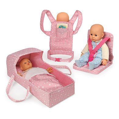 Badger Basket First Class 5-Piece Doll Travel Set