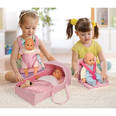 Badger Basket First Class 5-Piece Doll Travel Set