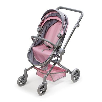 Badger Basket Daydream Multi-Function Single Doll Pram & Stroller