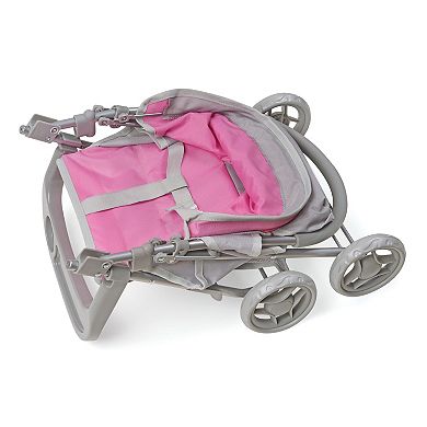 Badger Basket Glide Folding Single Doll Stroller