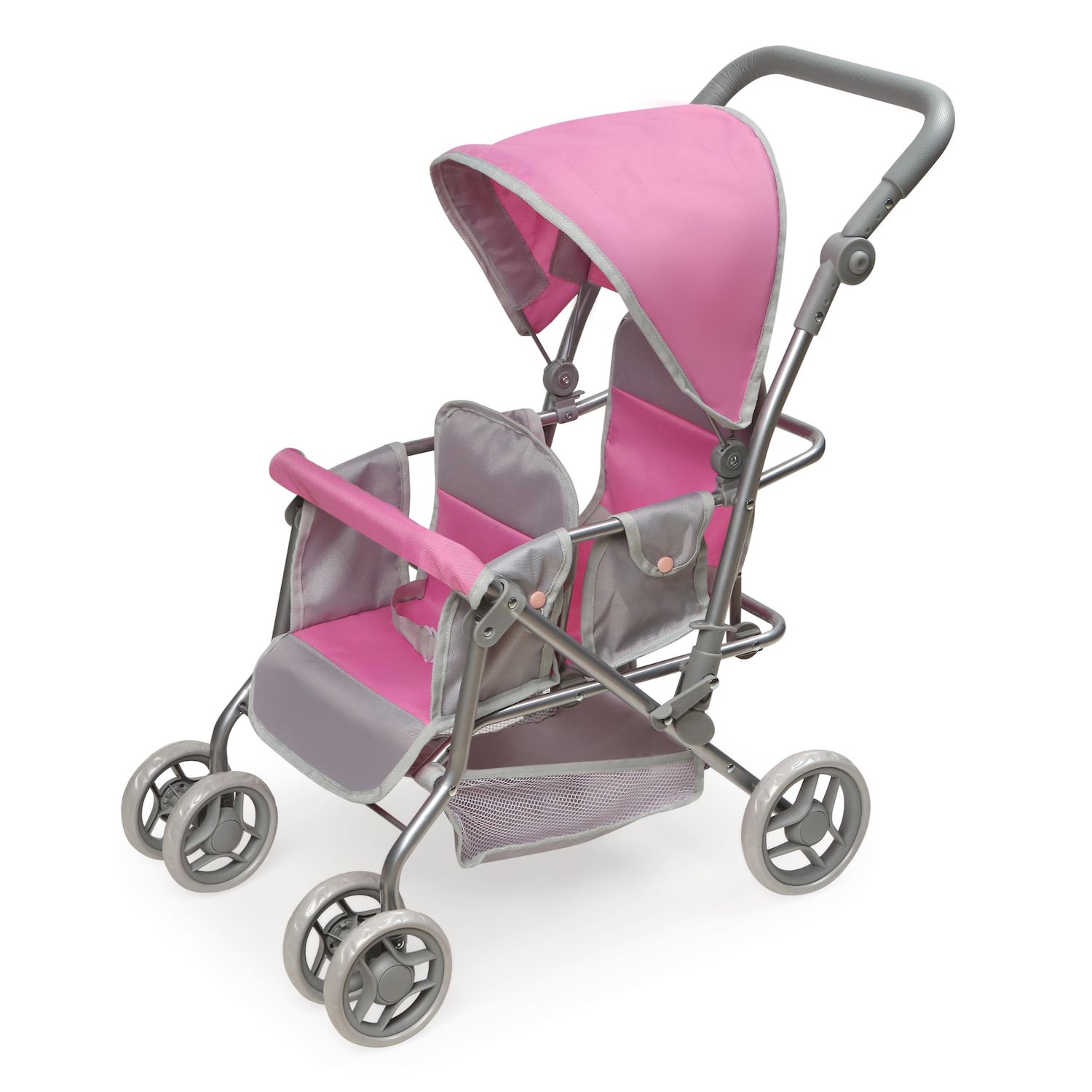 double doll stroller