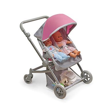 Badger Basket Voyage Twin Carriage Doll Stroller